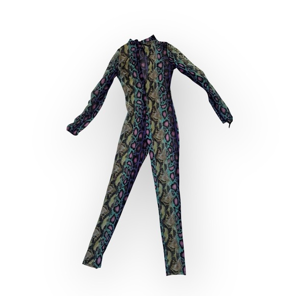 sassy slither snake jumpsuit bodysuit - Picture 4 of 6